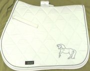 EOUS Embroidered Saddle Pad - CLOSEOUT STYLE